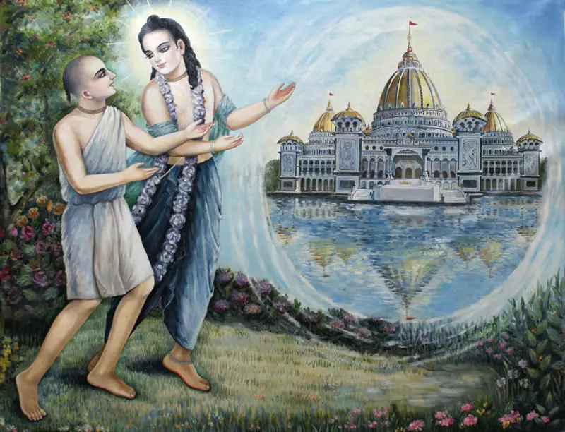 Sri Nityananda Prabhu et Srila Jiva Goswami