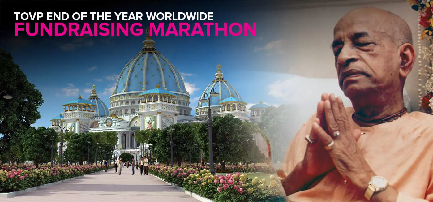 TOVP Ende des Jahres Weltweiter Fundraising-Marathon 2018
