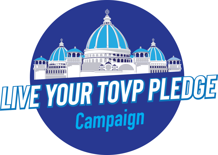 Логотип кампании Live Your TOVP Pledge