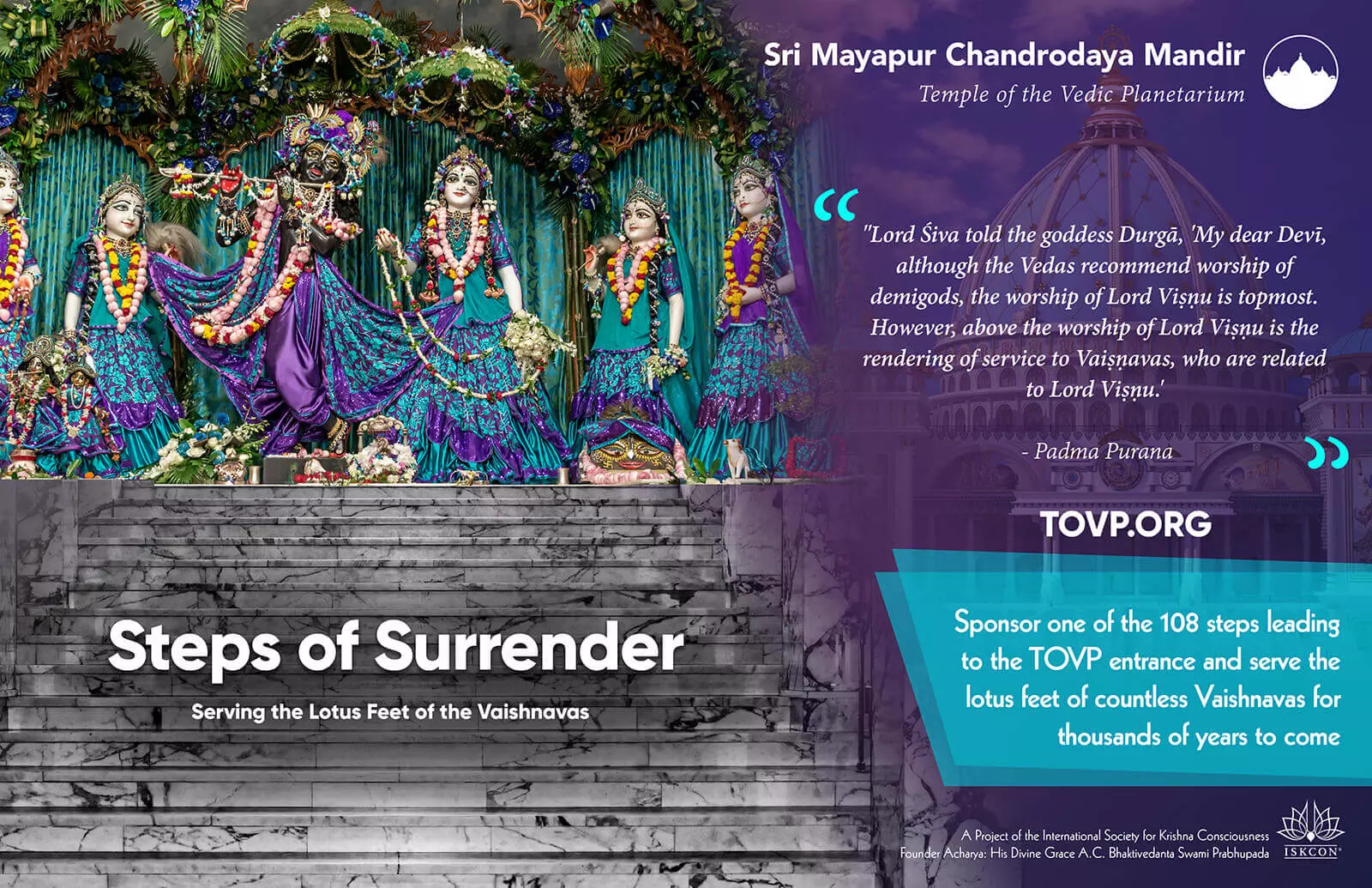 TOVP Steps of Surrender Campaign - featured image