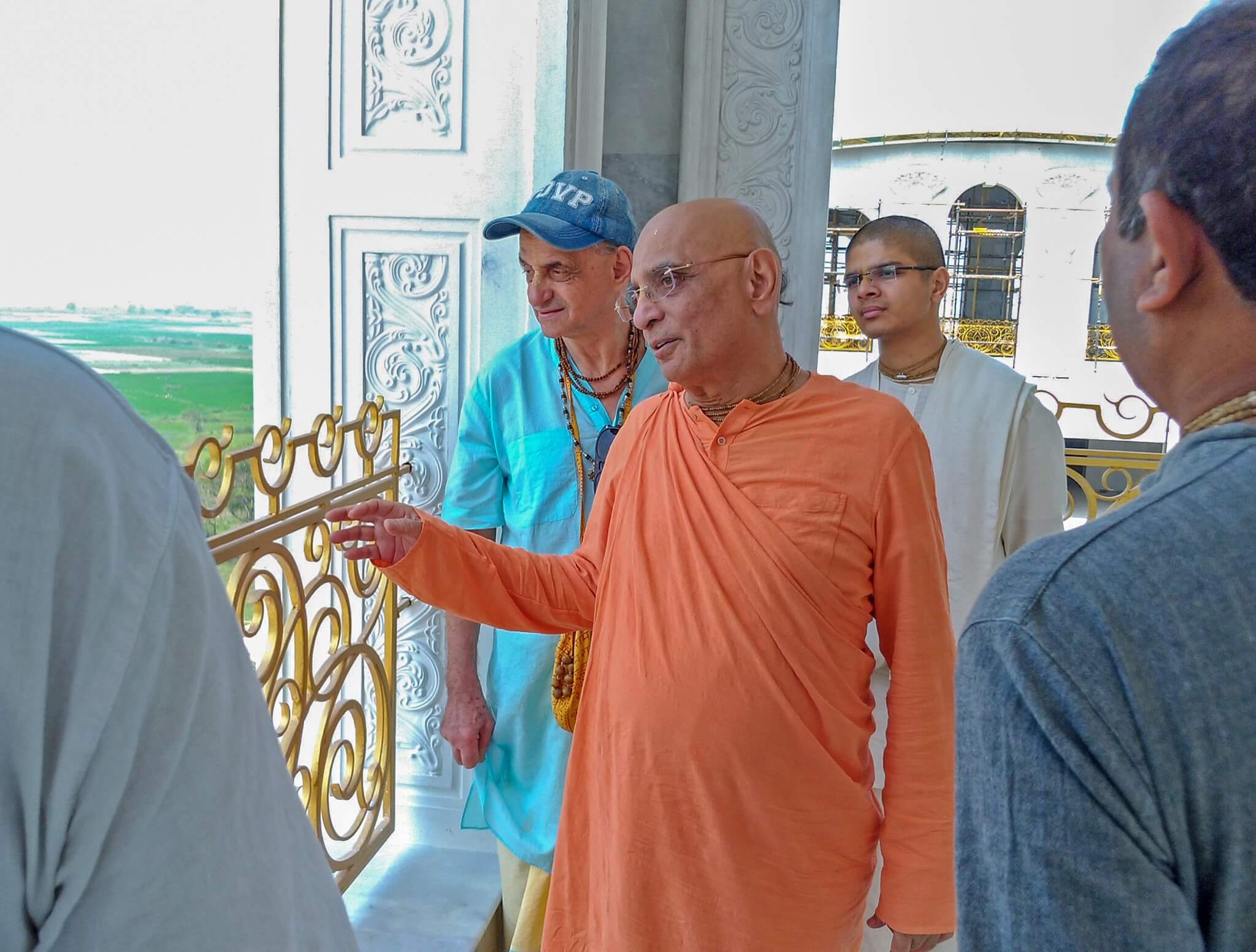 Bhakti Charu Maharaja Last Visit to the TOVP