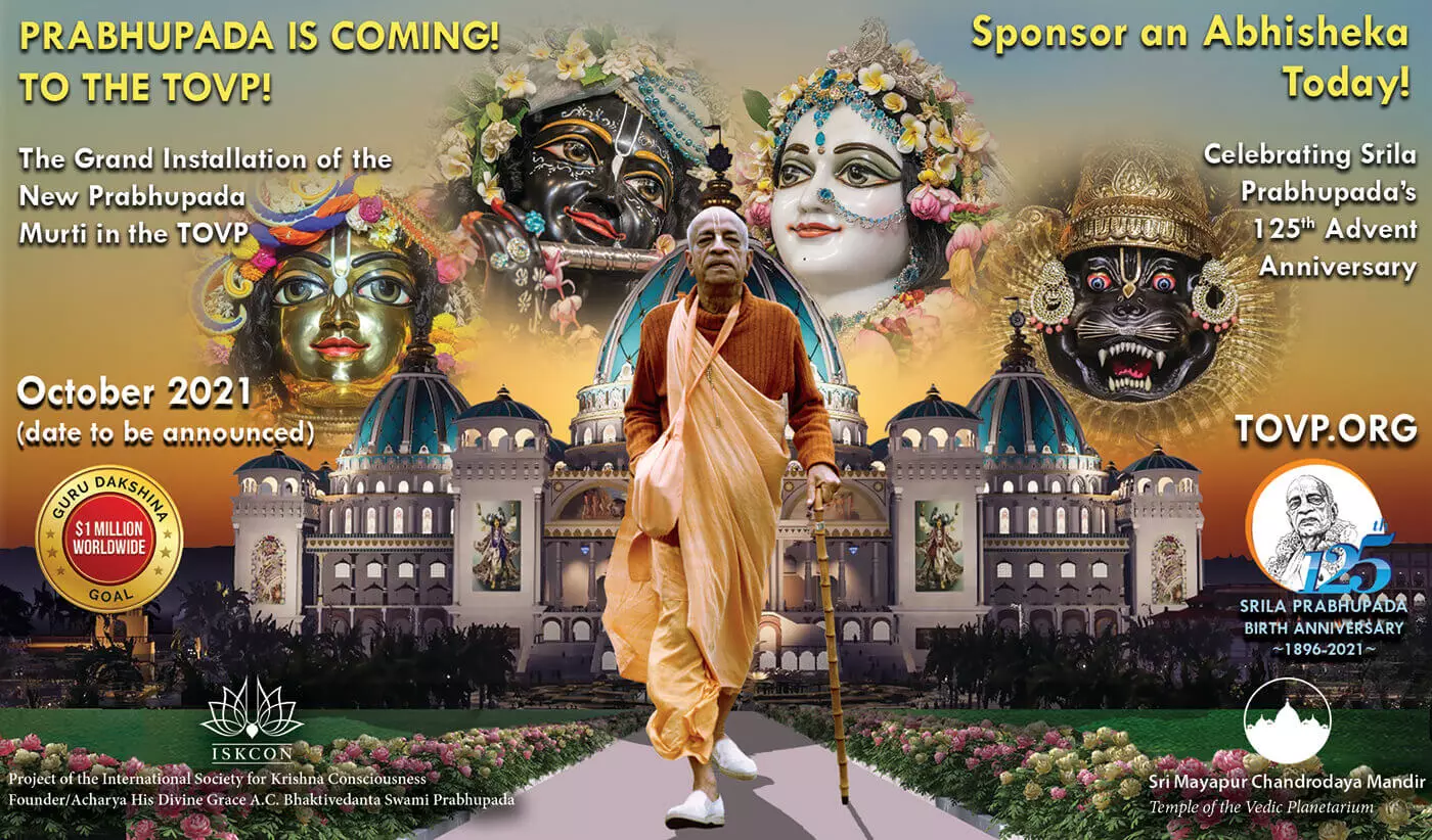Prabhupada is Coming! His desire Fulfilled!