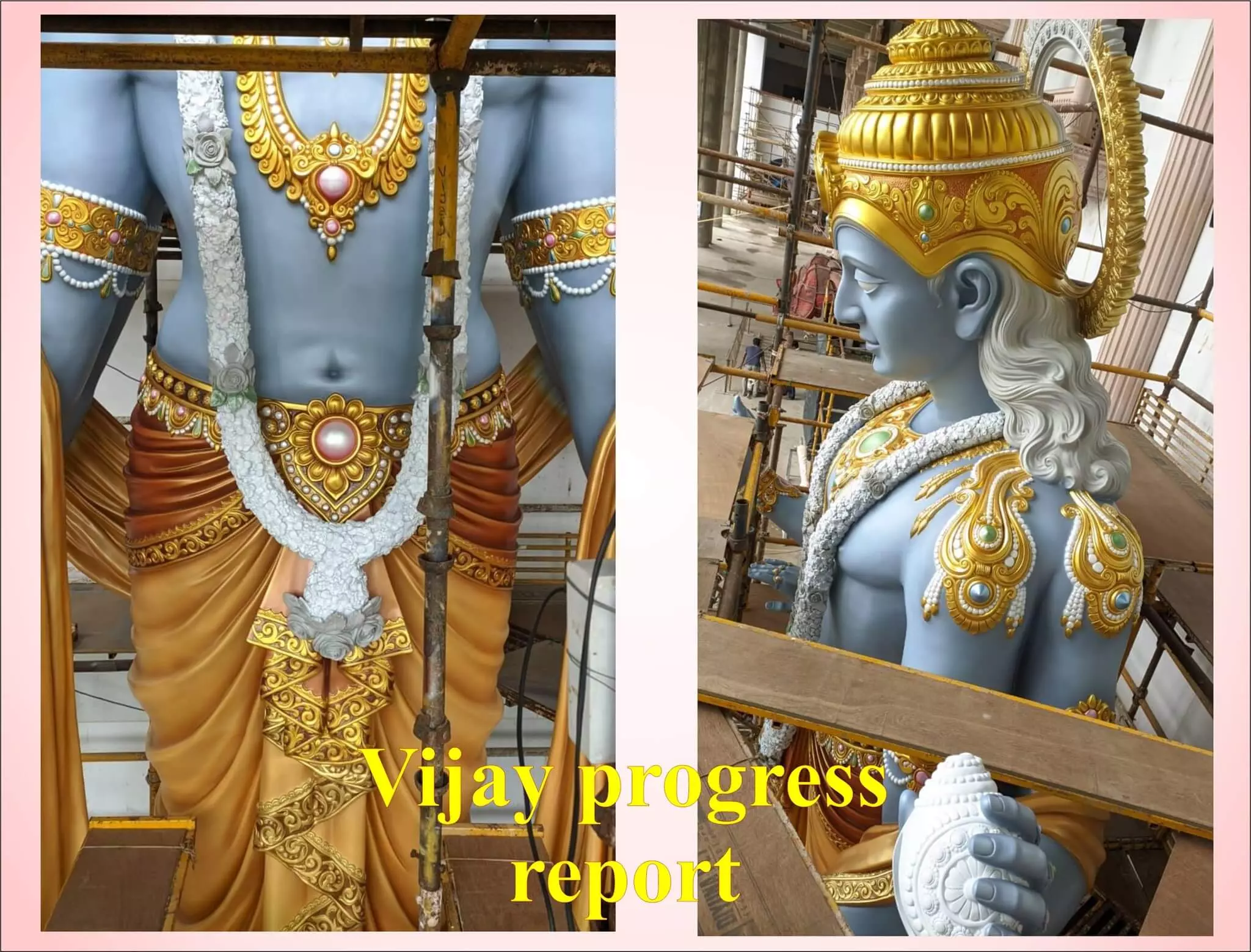 Rapport d'avancement de Vijaya