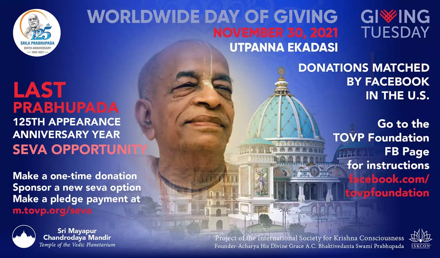 Giving Tuesday – Ein weltweiter Tag des Gebens – 30. November 2021