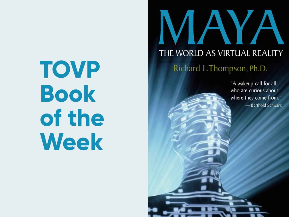 TOVP Livre de la semaine #25 : Maya : Le monde comme réalité virtuelle