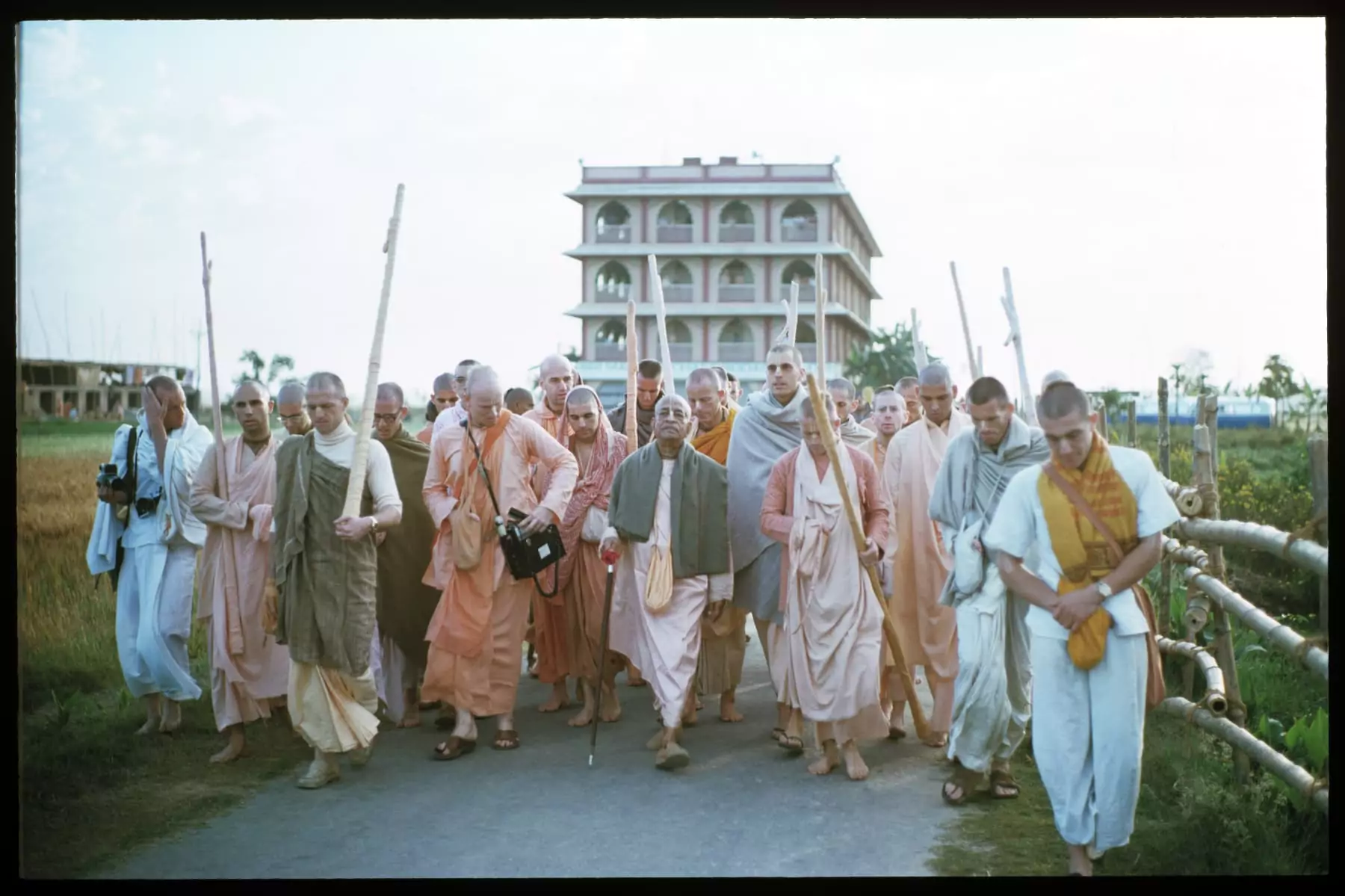 Collection de photos d'archives de Srila Prabhupada à Mayapur