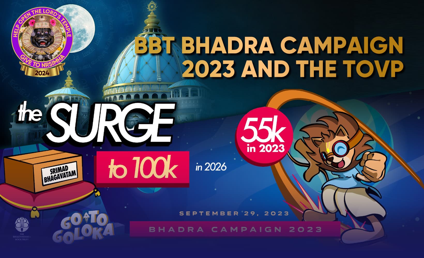 BBT 2023 Bhadra Purnima Marathon وTOVP