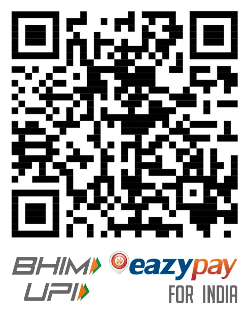 TOVP UPI EazyPay QR Code payment link