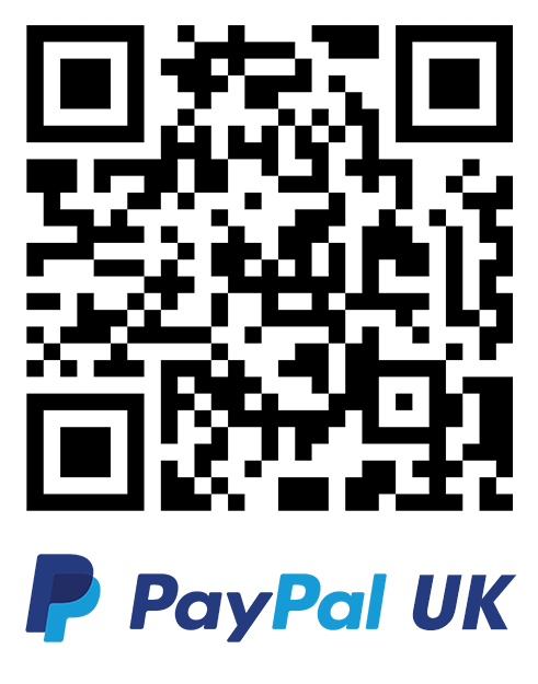 TOVP PayPal UK QR Code payment link