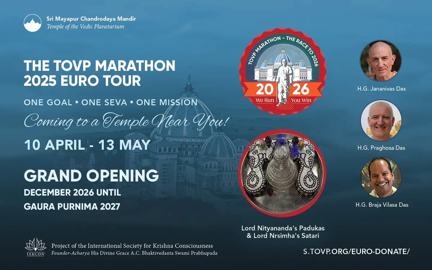 TOVP Announces the 2025 Europe Tour